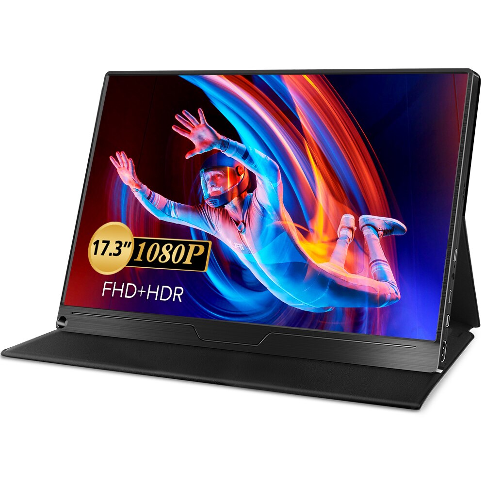 UPERFECT-17.3 60HZ IPS ũ ޴  USB Ÿ-C Ps4 ġ Xbox Huawei ȭ   Ʈ LCD ÷, ޴   ġ tft LCD ȭ ޴